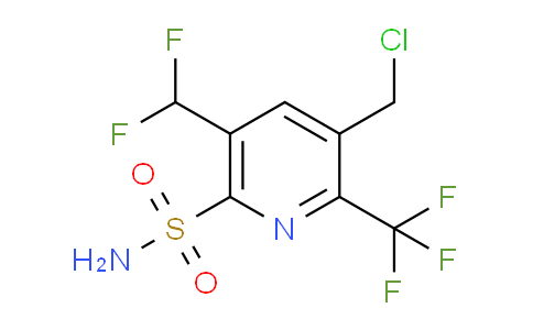 AM67076 | 1361800-06-7 | 3-(Chloromethyl)-5-(difluoromethyl)-2-(trifluoromethyl)pyridine-6-sulfonamide