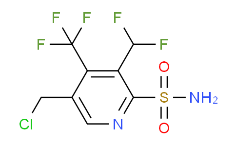 AM67078 | 1361880-05-8 | 5-(Chloromethyl)-3-(difluoromethyl)-4-(trifluoromethyl)pyridine-2-sulfonamide