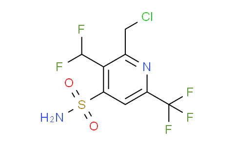 AM67080 | 1361854-90-1 | 2-(Chloromethyl)-3-(difluoromethyl)-6-(trifluoromethyl)pyridine-4-sulfonamide