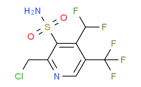 AM67084 | 1361854-95-6 | 2-(Chloromethyl)-4-(difluoromethyl)-5-(trifluoromethyl)pyridine-3-sulfonamide