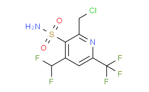 AM67085 | 1361780-65-5 | 2-(Chloromethyl)-4-(difluoromethyl)-6-(trifluoromethyl)pyridine-3-sulfonamide