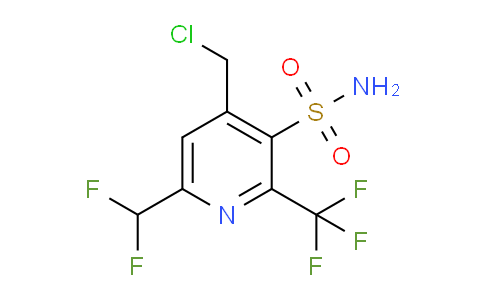AM67088 | 1361855-29-9 | 4-(Chloromethyl)-6-(difluoromethyl)-2-(trifluoromethyl)pyridine-3-sulfonamide