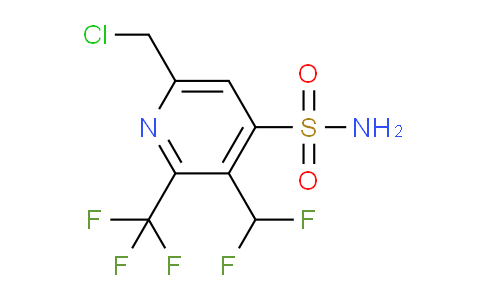 AM67090 | 1361688-73-4 | 6-(Chloromethyl)-3-(difluoromethyl)-2-(trifluoromethyl)pyridine-4-sulfonamide