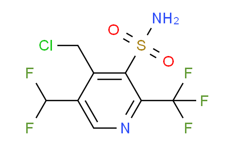 AM67093 | 1361695-88-6 | 4-(Chloromethyl)-5-(difluoromethyl)-2-(trifluoromethyl)pyridine-3-sulfonamide