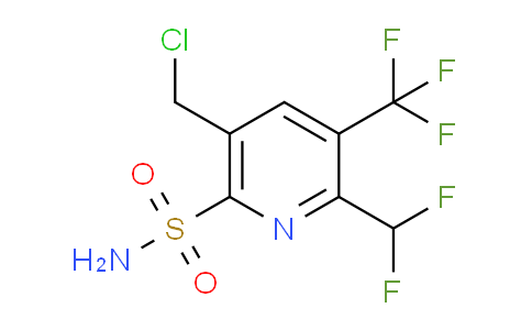 AM67095 | 1361835-74-6 | 5-(Chloromethyl)-2-(difluoromethyl)-3-(trifluoromethyl)pyridine-6-sulfonamide