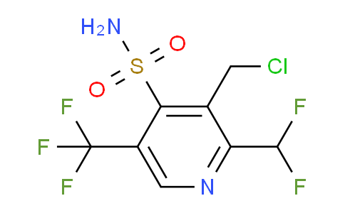 AM67097 | 1361800-00-1 | 3-(Chloromethyl)-2-(difluoromethyl)-5-(trifluoromethyl)pyridine-4-sulfonamide