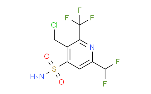AM67098 | 1361766-18-8 | 3-(Chloromethyl)-6-(difluoromethyl)-2-(trifluoromethyl)pyridine-4-sulfonamide