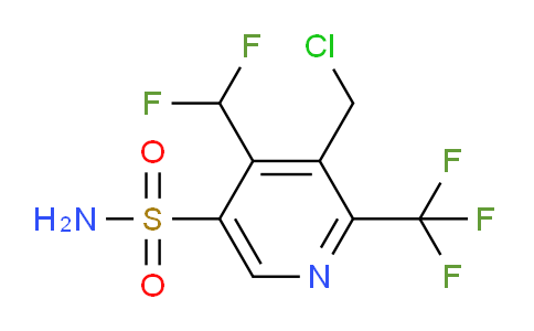 AM67100 | 1361748-26-6 | 3-(Chloromethyl)-4-(difluoromethyl)-2-(trifluoromethyl)pyridine-5-sulfonamide