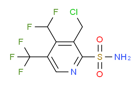 AM67101 | 1361493-80-2 | 3-(Chloromethyl)-4-(difluoromethyl)-5-(trifluoromethyl)pyridine-2-sulfonamide
