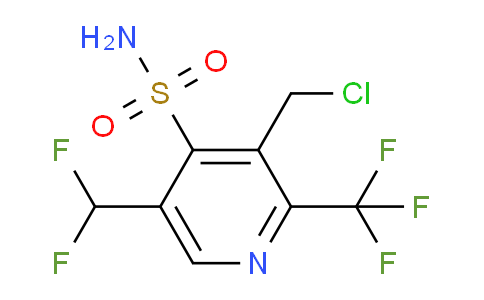 AM67106 | 1361808-92-5 | 3-(Chloromethyl)-5-(difluoromethyl)-2-(trifluoromethyl)pyridine-4-sulfonamide