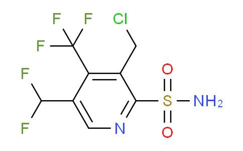 AM67108 | 1361695-83-1 | 3-(Chloromethyl)-5-(difluoromethyl)-4-(trifluoromethyl)pyridine-2-sulfonamide