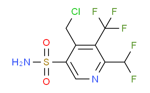 AM67110 | 1361835-66-6 | 4-(Chloromethyl)-2-(difluoromethyl)-3-(trifluoromethyl)pyridine-5-sulfonamide