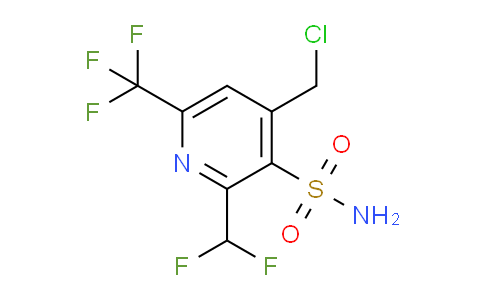 AM67114 | 1361748-28-8 | 4-(Chloromethyl)-2-(difluoromethyl)-6-(trifluoromethyl)pyridine-3-sulfonamide