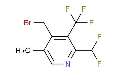 AM67163 | 1361826-92-7 | 4-(Bromomethyl)-2-(difluoromethyl)-5-methyl-3-(trifluoromethyl)pyridine