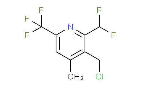 AM67165 | 1361800-03-4 | 3-(Chloromethyl)-2-(difluoromethyl)-4-methyl-6-(trifluoromethyl)pyridine