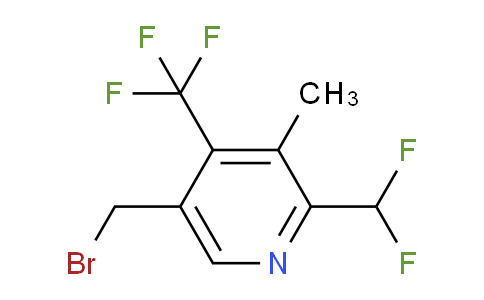 AM67169 | 1361855-44-8 | 5-(Bromomethyl)-2-(difluoromethyl)-3-methyl-4-(trifluoromethyl)pyridine