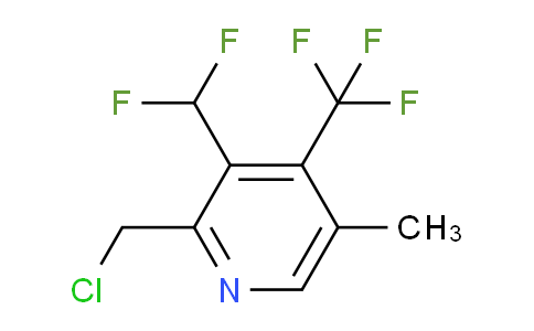AM67177 | 1361799-80-5 | 2-(Chloromethyl)-3-(difluoromethyl)-5-methyl-4-(trifluoromethyl)pyridine