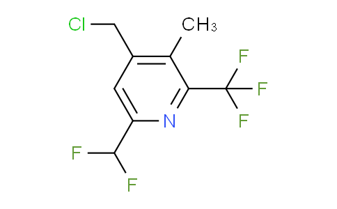 AM67180 | 1361868-85-0 | 4-(Chloromethyl)-6-(difluoromethyl)-3-methyl-2-(trifluoromethyl)pyridine