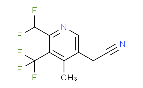 AM67200 | 1361886-76-1 | 2-(Difluoromethyl)-4-methyl-3-(trifluoromethyl)pyridine-5-acetonitrile