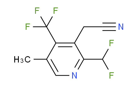 AM67204 | 1361915-27-6 | 2-(Difluoromethyl)-5-methyl-4-(trifluoromethyl)pyridine-3-acetonitrile