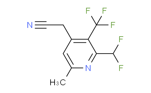 AM67206 | 1361701-84-9 | 2-(Difluoromethyl)-6-methyl-3-(trifluoromethyl)pyridine-4-acetonitrile