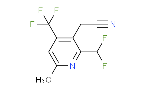 AM67207 | 1361895-96-6 | 2-(Difluoromethyl)-6-methyl-4-(trifluoromethyl)pyridine-3-acetonitrile