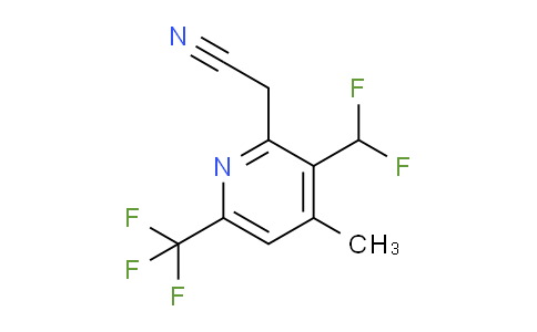 AM67217 | 1361896-08-3 | 3-(Difluoromethyl)-4-methyl-6-(trifluoromethyl)pyridine-2-acetonitrile