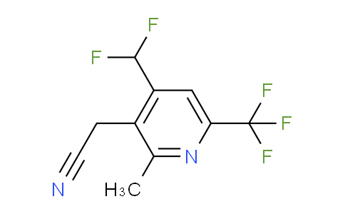 AM67227 | 1361831-23-3 | 4-(Difluoromethyl)-2-methyl-6-(trifluoromethyl)pyridine-3-acetonitrile