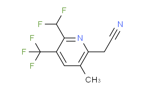AM67236 | 1361881-85-7 | 2-(Difluoromethyl)-5-methyl-3-(trifluoromethyl)pyridine-6-acetonitrile