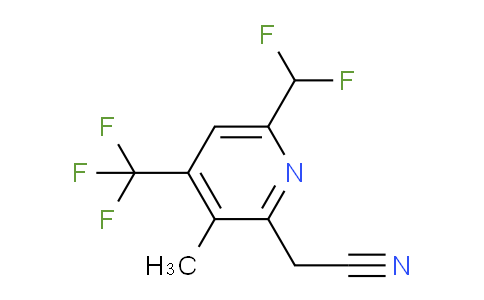 AM67237 | 1361730-30-4 | 6-(Difluoromethyl)-3-methyl-4-(trifluoromethyl)pyridine-2-acetonitrile
