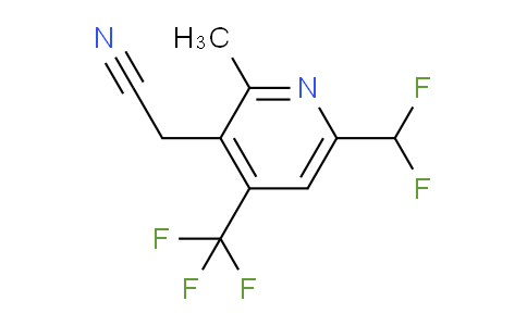 AM67243 | 1361790-86-4 | 6-(Difluoromethyl)-2-methyl-4-(trifluoromethyl)pyridine-3-acetonitrile
