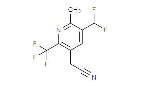 AM67250 | 1361748-92-6 | 3-(Difluoromethyl)-2-methyl-6-(trifluoromethyl)pyridine-5-acetonitrile