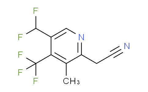 AM67258 | 1361748-97-1 | 5-(Difluoromethyl)-3-methyl-4-(trifluoromethyl)pyridine-2-acetonitrile