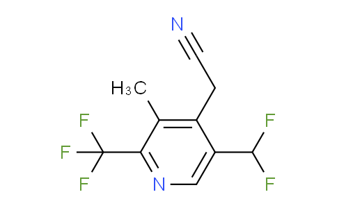 AM67259 | 1361915-42-5 | 5-(Difluoromethyl)-3-methyl-2-(trifluoromethyl)pyridine-4-acetonitrile