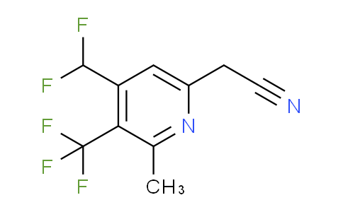 AM67261 | 1361857-27-3 | 4-(Difluoromethyl)-2-methyl-3-(trifluoromethyl)pyridine-6-acetonitrile
