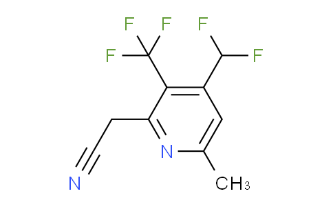 AM67264 | 1361702-09-1 | 4-(Difluoromethyl)-6-methyl-3-(trifluoromethyl)pyridine-2-acetonitrile