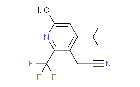 AM67267 | 1361882-02-1 | 4-(Difluoromethyl)-6-methyl-2-(trifluoromethyl)pyridine-3-acetonitrile