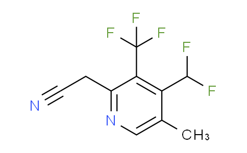 AM67270 | 1361868-92-9 | 4-(Difluoromethyl)-5-methyl-3-(trifluoromethyl)pyridine-2-acetonitrile