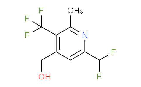 6-(Difluoromethyl)-2-methyl-3-(trifluoromethyl)pyridine-4-methanol