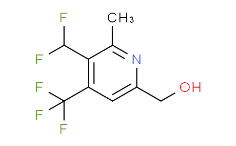 3-(Difluoromethyl)-2-methyl-4-(trifluoromethyl)pyridine-6-methanol