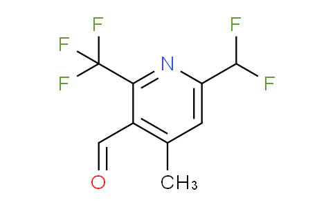6-(Difluoromethyl)-4-methyl-2-(trifluoromethyl)pyridine-3-carboxaldehyde