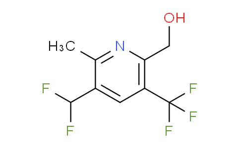 3-(Difluoromethyl)-2-methyl-5-(trifluoromethyl)pyridine-6-methanol