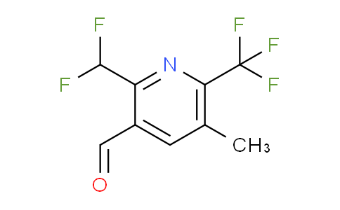 2-(Difluoromethyl)-5-methyl-6-(trifluoromethyl)pyridine-3-carboxaldehyde