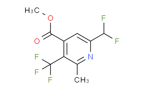 AM67320 | 1361767-07-8 | Methyl 6-(difluoromethyl)-2-methyl-3-(trifluoromethyl)pyridine-4-carboxylate