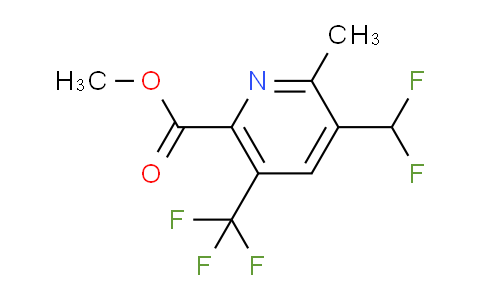 AM67322 | 1361898-36-3 | Methyl 3-(difluoromethyl)-2-methyl-5-(trifluoromethyl)pyridine-6-carboxylate