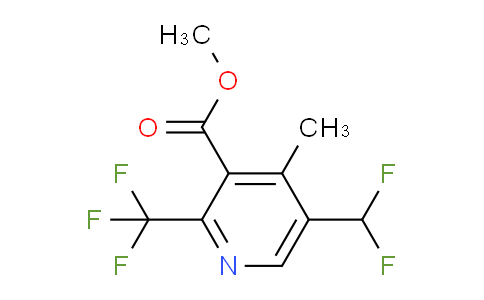 AM67327 | 1361858-50-5 | Methyl 5-(difluoromethyl)-4-methyl-2-(trifluoromethyl)pyridine-3-carboxylate