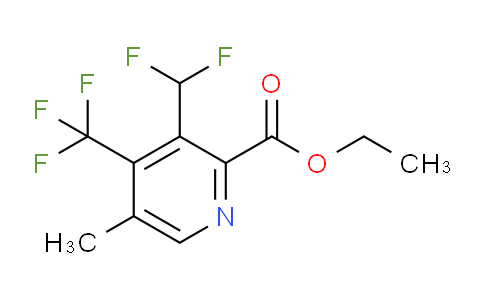 AM67328 | 1361898-60-3 | Ethyl 3-(difluoromethyl)-5-methyl-4-(trifluoromethyl)pyridine-2-carboxylate