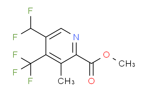 Methyl 5-(difluoromethyl)-3-methyl-4-(trifluoromethyl)pyridine-2-carboxylate