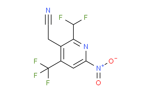 AM67338 | 1361814-53-0 | 2-(Difluoromethyl)-6-nitro-4-(trifluoromethyl)pyridine-3-acetonitrile