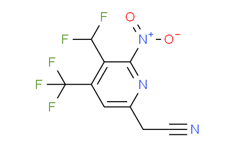 AM67344 | 1361497-94-0 | 3-(Difluoromethyl)-2-nitro-4-(trifluoromethyl)pyridine-6-acetonitrile